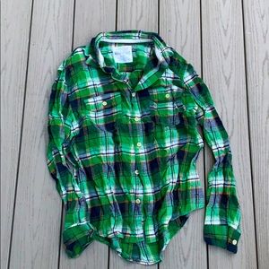 Green flannel